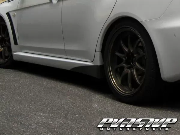 Voltex Wet Carbon Rear Side Spats Mitsubishi Evo X 08-15 - VL-E10S