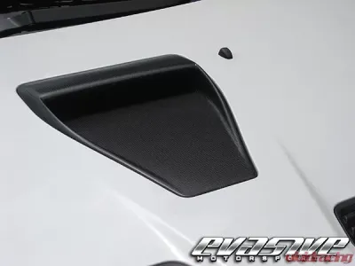 Voltex Wet Carbon Hood Air Scoop Mitsubishi Evo X 08-15 - VL-E10TE
