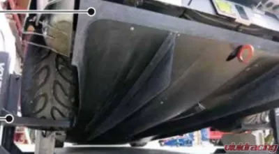 Voltex WTAC Rear Diffuser Mitsubishi Evo 7-9 01-07 - VL-ERU-1