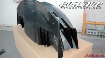 Voltex Cyber Street Front Bumper Mitsubishi Evo 8-9 03-07 - VL-EB-1+EBCS-2