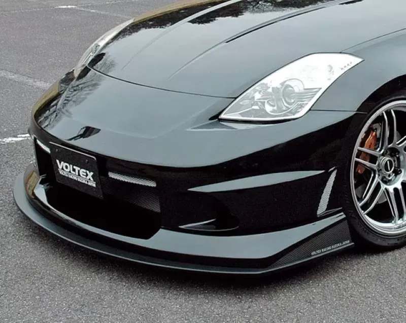 Voltex Street Front Bumper w/ FRP Lip Spoiler Nissan 350Z 03-08 - VL-Z3B-1