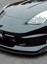 Voltex Street Front Bumper w/ FRP Lip Spoiler Nissan 350Z 03-08                                     - VL-Z3B-1 - Image 2