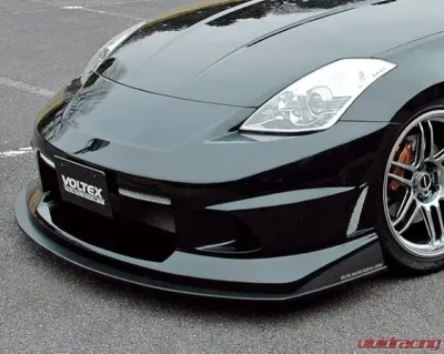 Voltex Street Front Bumper w/ FRP Lip Spoiler Nissan 350Z 03-08 - VL-Z3B-1