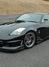 Voltex Street Front Bumper w/ FRP Lip Spoiler Nissan 350Z 03-08                                     - VL-Z3B-1 - Image 2