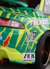 Origin Lab 55mm Type 3 Rear Fender Kit Nissan 240SX S14 95-96                                     - D134-RF - Image 3