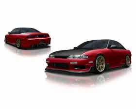 Origin Lab Racing Line Side Skirts Nissan 240SX S14 95-96
