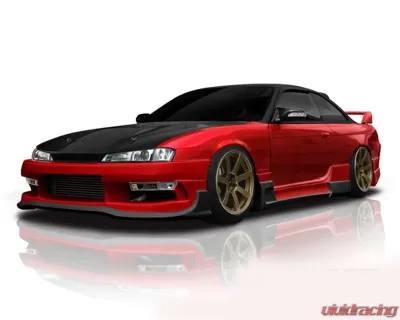 Origin Lab Racing Line Front Splitter Nissan 240SX S14 97-98 - D97-FB