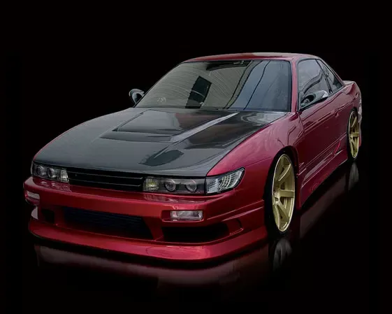 Origin Stream Front Bumper Nissan 240SX S13 89-94 - D28-FB