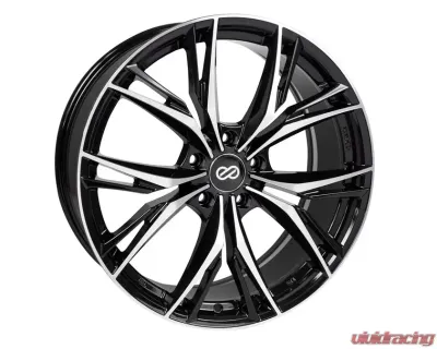 Enkei ONX Wheel Performance Series Black Machined 20x8.5 5x114.3 40mm - 505-285-6540BKM