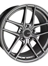 Enkei TY5 Wheel Tuning Series Hyper Silver 18x8.5 5x112 42mm                                     - 498-885-4442HS - Image 3