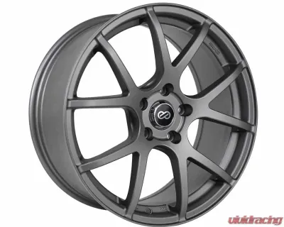 Enkei M52 Matte Grey Wheel 17x7.5 5x100 45mm - 480-775-8045GR