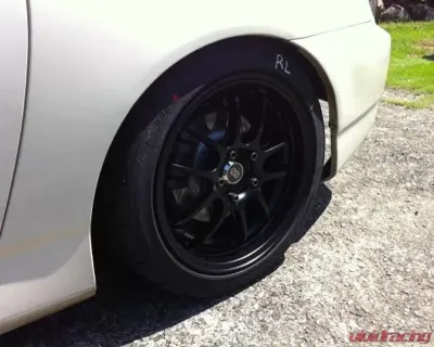 Enkei PF01 Wheel Racing Series Black Machined 17x8 5x114.3 50mm - 460-780-6550BKM