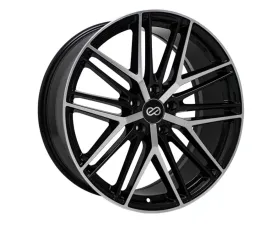 Enkei PHANTOM Wheel Performance Series Black Machined 18x8 5x108 40mm