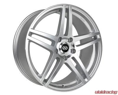 Enkei RSF5 Wheel Performance Series Silver Machined 16x7 5x100 45mm - 479-670-8045SM
