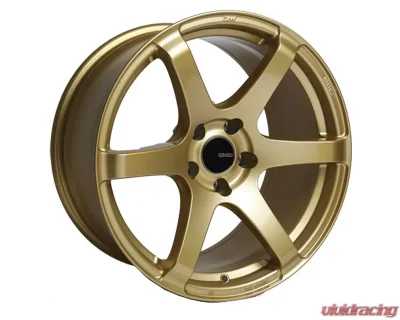 Enkei T6S Wheel Tuning Series Gold 17x8 5x100 45mm - 485-780-8045GG