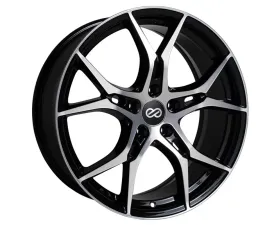 Enkei VULCAN Wheel Performance Series Black Machined 17x7.5 5x100 45mm