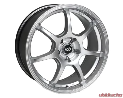 Enkei GT7 Wheel Performance Series Hyper Silver 18x8 5x100 45mm - 488-880-8045HS