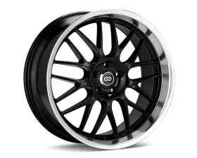 Enkei LUSSO Wheel Performance Series Black w/ Machined Lip 18x7.5 5x100 42mm