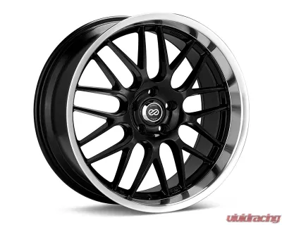 Enkei LUSSO Wheel Performance Series Black w/ Machined Lip 18x9 5x114.3 40mm - 469-890-6540BK