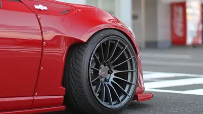 Enkei Racing Series RS05-RR Wheel 18x10 5x114.3 22mm Silver                                     - 484-810-6522SP - Image 6