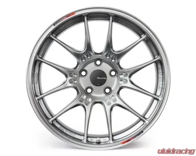 Enkei GTC02 Wheel 18x8.5 5x114.3 35mm Hyper Silver - 534-885-6535HS