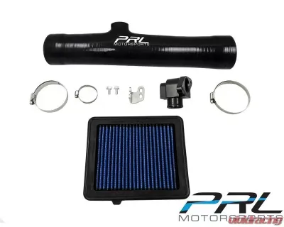 PRL Motorsports Stage 1 Intake System for Honda Civic 2016-2021, Black, High-Flow Design - PRL-HA10-15T-INT-S1