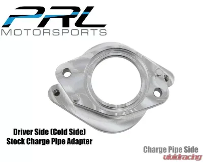 PRL Motorsports Intercooler Upgrade Kit for Honda Civic 2016-2021, Aluminum, Black Finish - PRL-HC10-IC