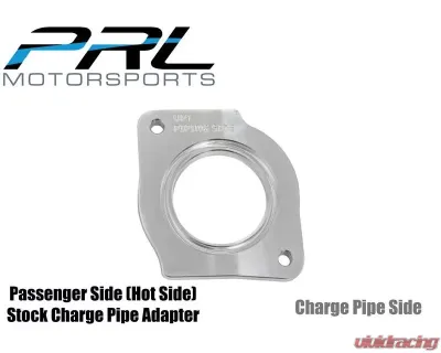PRL Motorsports Intercooler Upgrade Kit for Honda Civic 2016-2021, Aluminum, Black Finish - PRL-HC10-IC