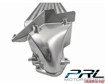 PRL Motorsports Intercooler Upgrade Kit for Honda Civic 2016-2021, Aluminum, Black Finish - PRL-HC10-IC