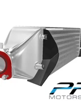 PRL Motorsports Intercooler Upgrade Kit for Honda Civic 2016-2021, Aluminum, Black Finish                                     - PRL-HC10-IC - Image 9