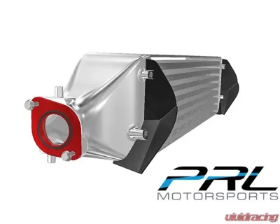 PRL Motorsports Intercooler Upgrade Kit for Honda Civic 2016-2021, Aluminum, Black Finish - PRL-HC10-IC