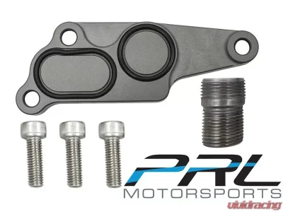 PRL Motorsports K24Z Oil Filter Housing Block-Off Plate Kit Honda Civic Si 2012-2015 - PRL-HC9-OIL-PLATE