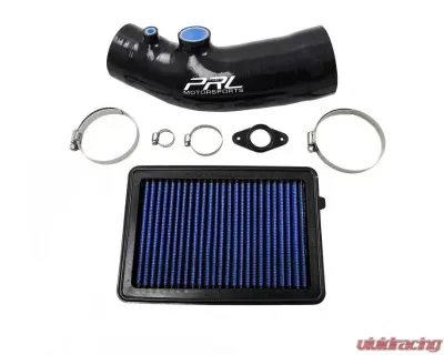 PRL Motorsports Stage 1 Intake System for Honda Civic 2016-2021, Aluminum, Black Finish - PRL-HCR-INT-S1