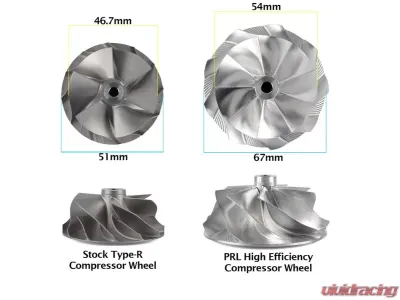 PRL Drop-in Turbocharger Upgrade Honda Civic | Accord | Acura RDX 2017-2021 CLEARANCE - PRL-HCR-TK-P600