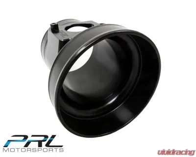 PRL Motorsports Short Ram Air Intake System for Honda Civic 2016-2021, Black Aluminum - PRL-HCRV5-INT-SRI-B