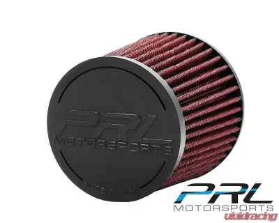 PRL Motorsports Short Ram Air Intake System for Honda Civic 2016-2021, Black Aluminum - PRL-HCRV5-INT-SRI-B