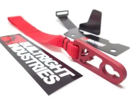 BuiltRight Industries Rear Seat Release - Red Strap Ford F-150| F-250 | F-350 | Raptor 2009-2024