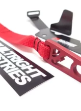 BuiltRight Industries Rear Seat Release - Red Strap Ford F-150| F-250 | F-350 | Raptor 2009-2024                                     - 100113 - Image 7