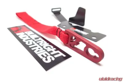 BuiltRight Industries Rear Seat Release - Red Strap Ford F-150| F-250 | F-350 | Raptor 2009-2024 - 100113