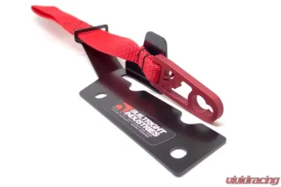 BuiltRight Industries Rear Seat Release - Red Strap Ford F-150| F-250 | F-350 | Raptor 2009-2024 - 100113