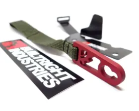 BuiltRight Industries Rear Seat Release - Olive Strap Ford F-150| F-250 | F-350 | Raptor 2009-2024
