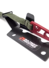 BuiltRight Industries Rear Seat Release - Olive Strap Ford F-150| F-250 | F-350 | Raptor 2009-2024                                     - 100115 - Image 2