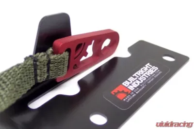BuiltRight Industries Rear Seat Release - Olive Strap Ford F-150| F-250 | F-350 | Raptor 2009-2024 - 100115
