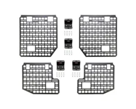 BuiltRight Industries Full Bedside Rack 4pc Set Ford F-150 | Raptor 2009-2014