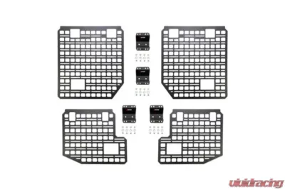 BuiltRight Industries Full Bedside Rack 4pc Set Ford F-150 | Raptor 2009-2014 - 102020