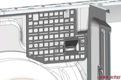 BuiltRight Industries Full Bedside Rack 4pc Set Ford F-150 | Raptor 2009-2014 - 102020