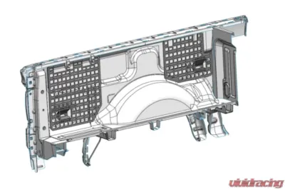 BuiltRight Industries Full Bedside Rack 4pc Set Ford F-150 | Raptor 2009-2014 - 102020
