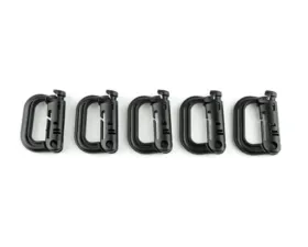 BuiltRight Industries Locking Tech Panel Carabiners - 5pc Kit