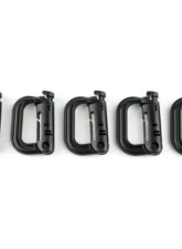 BuiltRight Industries Locking Tech Panel Carabiners - 5pc Kit                                     - 105010 - Image 2