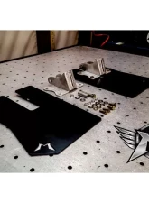 Madigan Motorsports Rear Mud Flap Kit Polaris RZR XP1000                                     - XP1K-MFK - Image 2